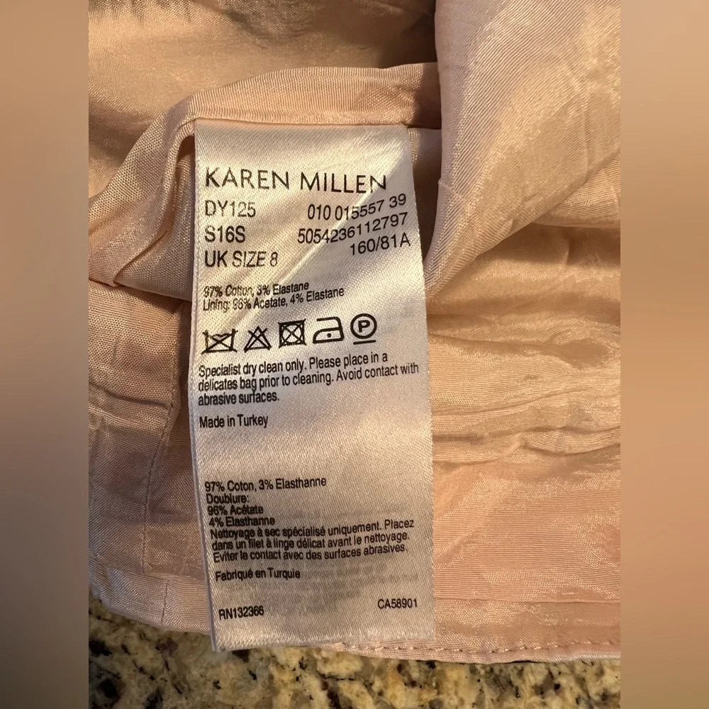 EUC Karen Millen Floral Fit and Flare Skater Dress - Picture 6 of 7